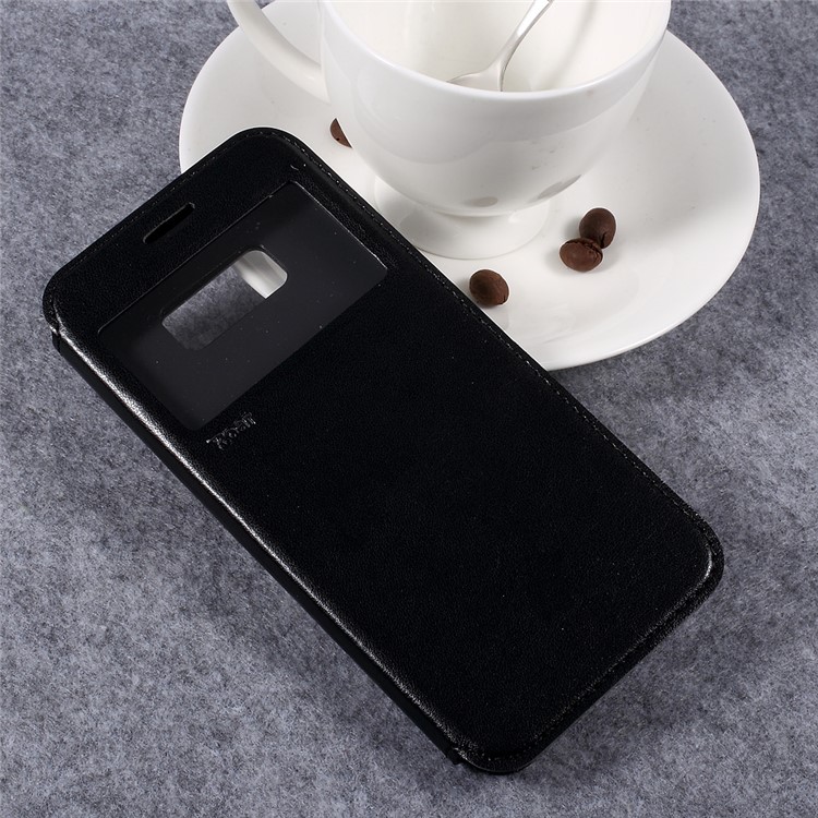 ROAR KOREA Noble Leather View Window Case for Samsung Galaxy S8 Plus G955 - Black-3