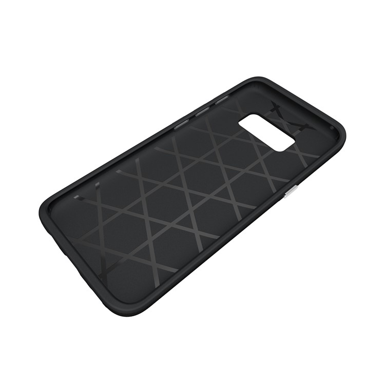 For Samsung Galaxy S8+ G955 Anti-skid PC + TPU Hybrid Armor Phone Case - Black-13