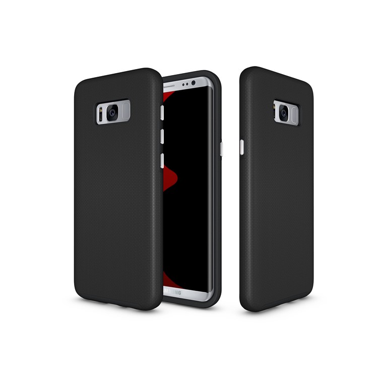 For Samsung Galaxy S8 G950 Anti-skid Hybrid PC + TPU Armor Phone Case - Black-15