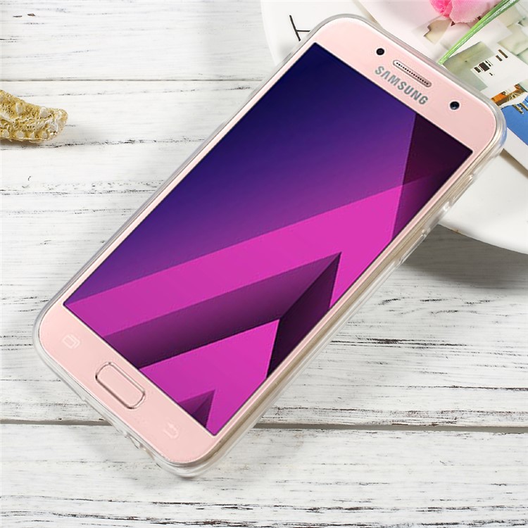 Pattern Printing IMD TPU Shell Case for Samsung Galaxy A3 (2017) - Colorful Balloons and Eiffel Tower-2