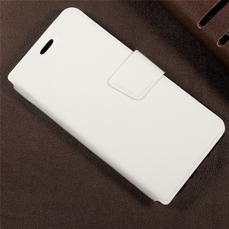 Crazy Horse Leather Card Slots Mobile Cover for Samsung Galaxy S8+ SM-G955 - White-3