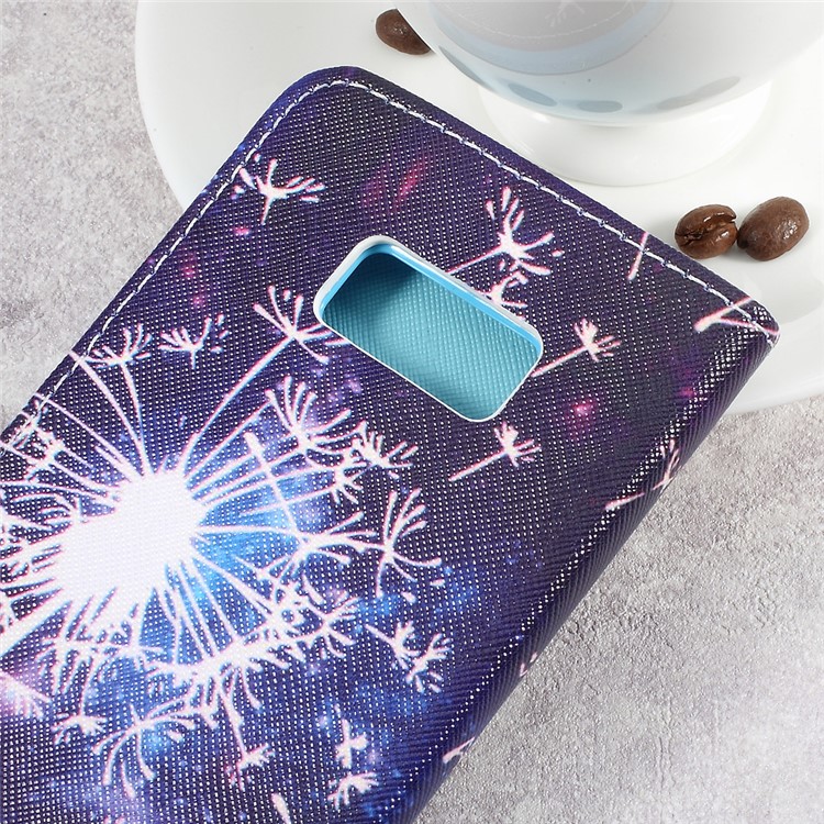 Pattern Printing Leather Wallet Stand Case for Samsung Galaxy S8+ SM-G955 - Romantic Lovers-8