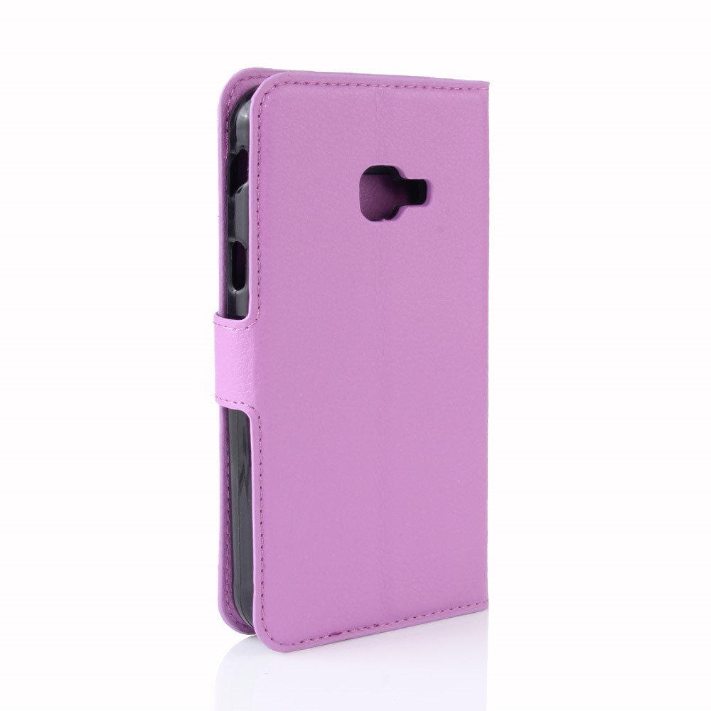 Litchi Skin PU Leather Stand Case for Samsung Galaxy Xcover 4s / Xcover 4 G390F - Purple-6