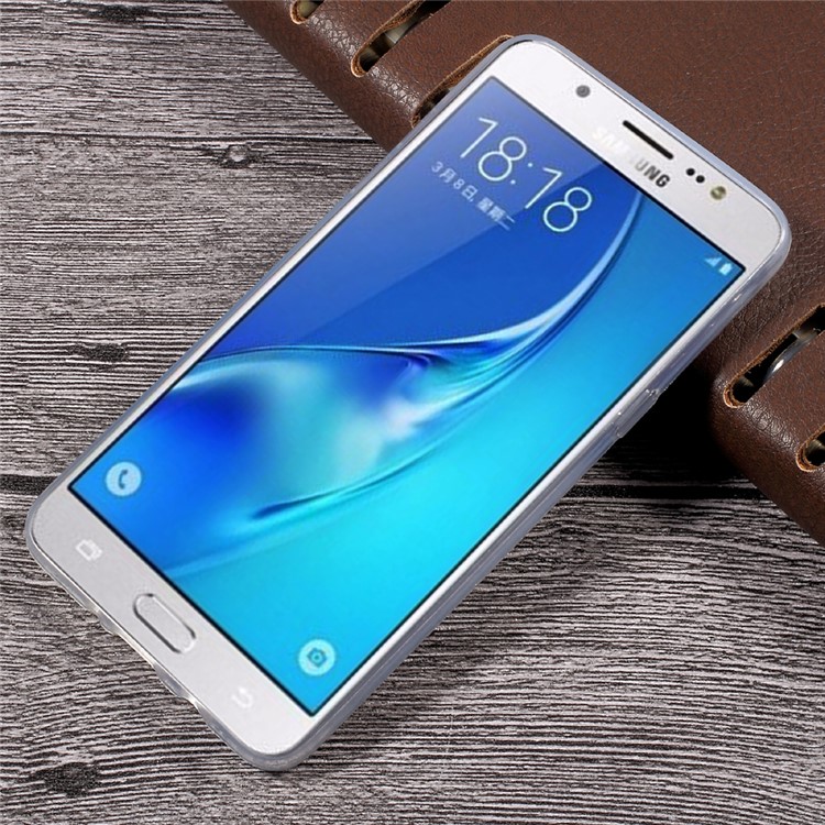 IMD Pattern Printing Clear TPU Cell Phone Case for Samsung Galaxy J5 (2016) SM-J510 - Stylish Girl Pattern-2