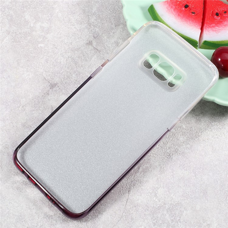 2-in-1 Gradient Color TPU + PC Phone Back Case for Samsung Galaxy S8 SM-G950 - Black-2