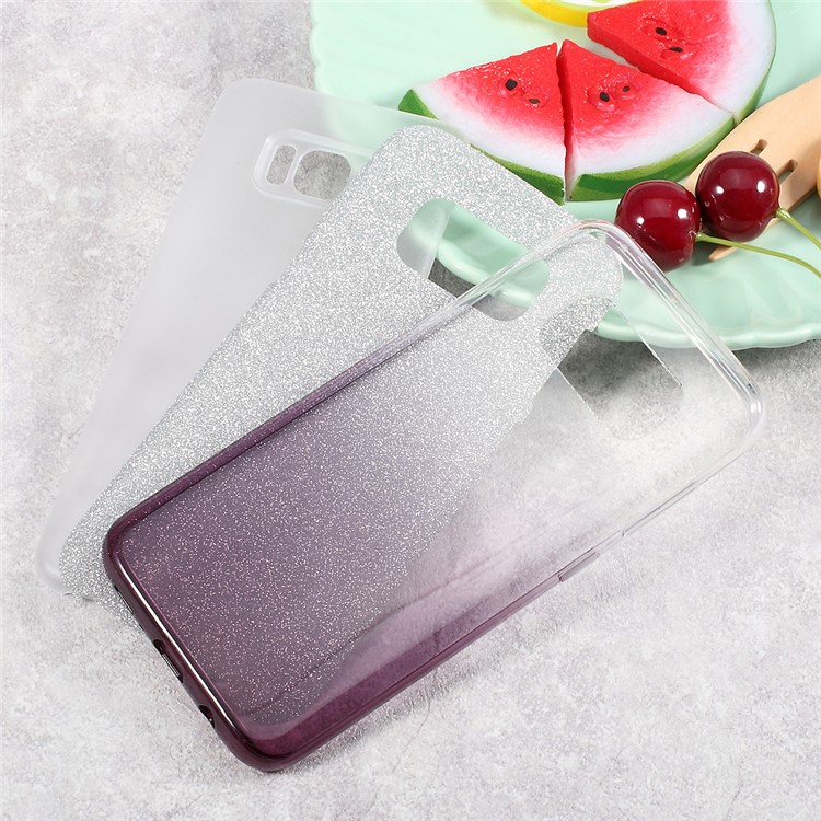 2-in-1 Gradient Color TPU + PC Phone Back Case for Samsung Galaxy S8 SM-G950 - Black-6