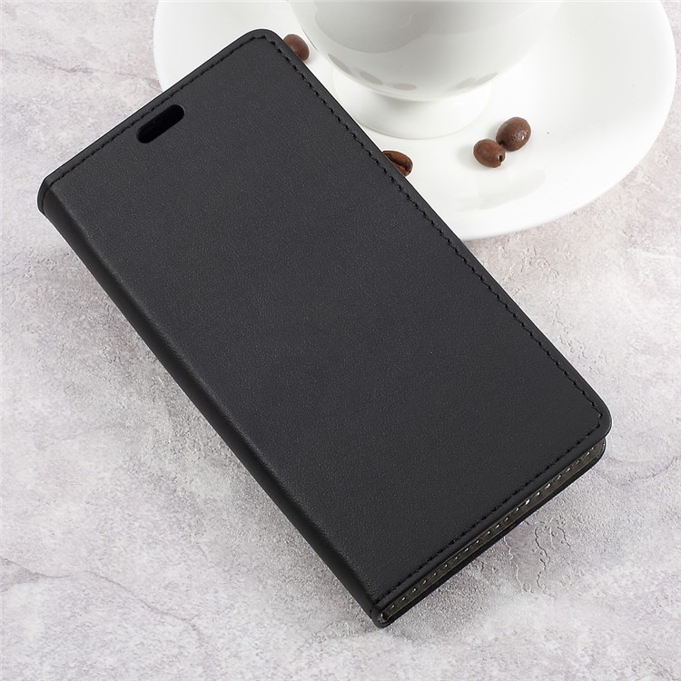 PU Leather Wallet Cell Phone Case for Samsung Galaxy Xcover 4 SM-G390F - Black-3