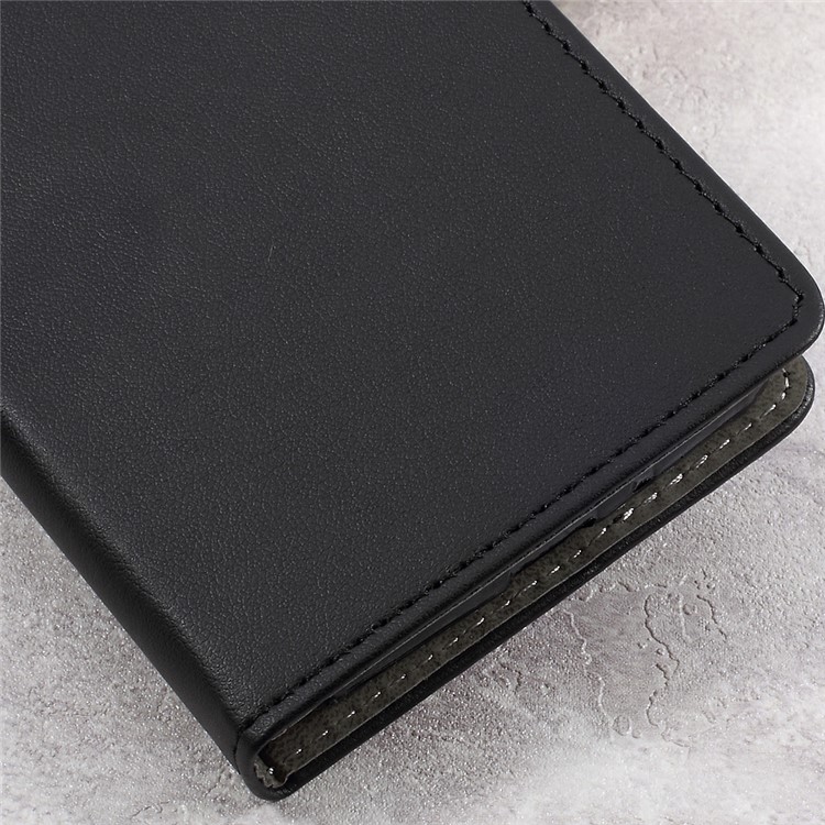 PU Leather Wallet Cell Phone Case for Samsung Galaxy Xcover 4 SM-G390F - Black-7