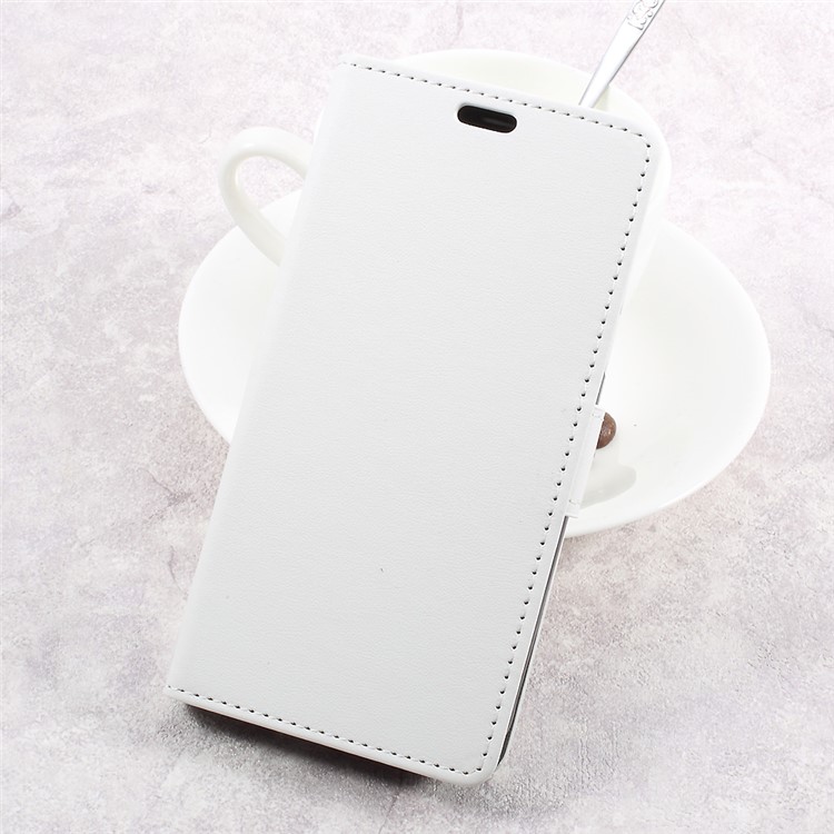

PU Leather Wallet Stand Mobile Case for Samsung Galaxy Xcover 4 SM-G390F - White
