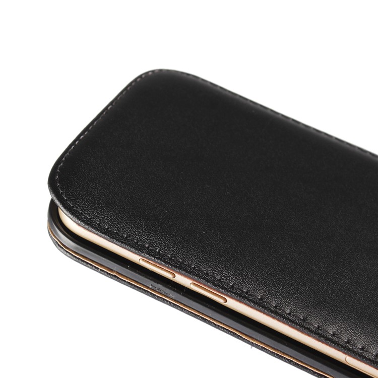 Split Leather Vertical Flip Cover Case for Samsung Galaxy A5 (2017) SM-A520F - Black-6