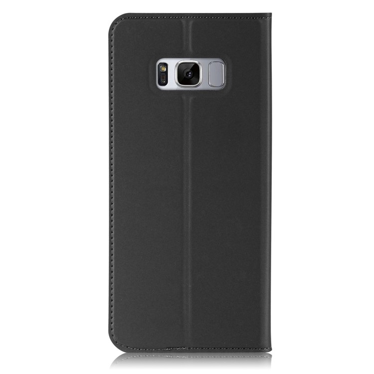 Card Holder Leather Cell Phone Case for Samsung Galaxy S8 Plus G955 - Black-10