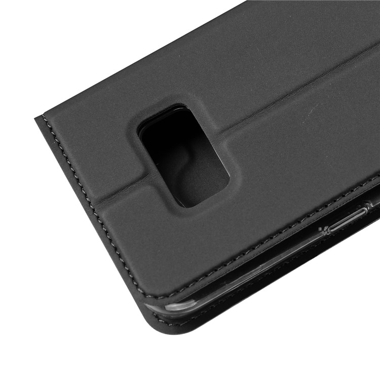 Card Holder Leather Cell Phone Case for Samsung Galaxy S8 Plus G955 - Black-6