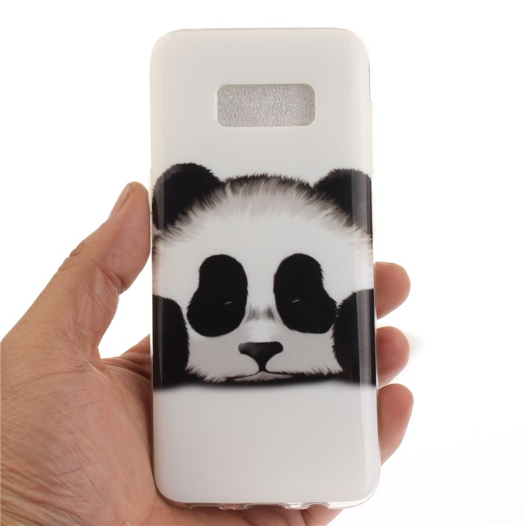 Pattern Printing IMD TPU Case for Samsung Galaxy S8 Plus SM-G955 - Cute Panda-5