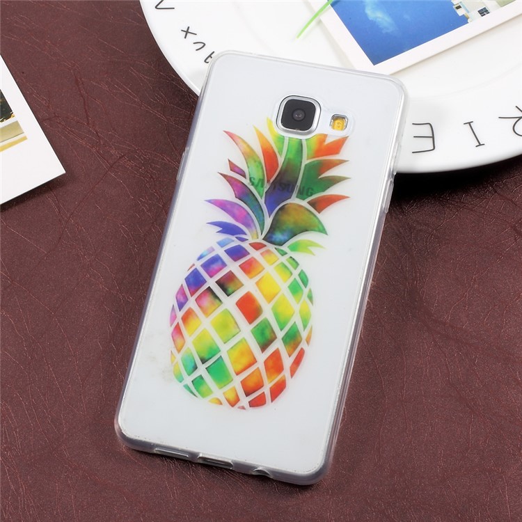 

IMD Pattern Printing TPU Mobile Phone Casing for Samsung Galaxy A5 SM-A510F (2016) - Colorful Pineapple, Galaxy A5 SM-A510F (2016)