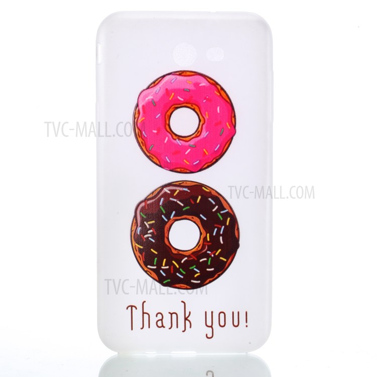 Noctilucent Soft TPU Case for Samsung Galaxy J7 (2017) - Doughnut Pattern-5