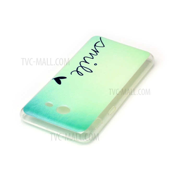 Pattern Printing TPU Shell Case for Samsung Galaxy J7 (2017) - SMILE Pattern-3