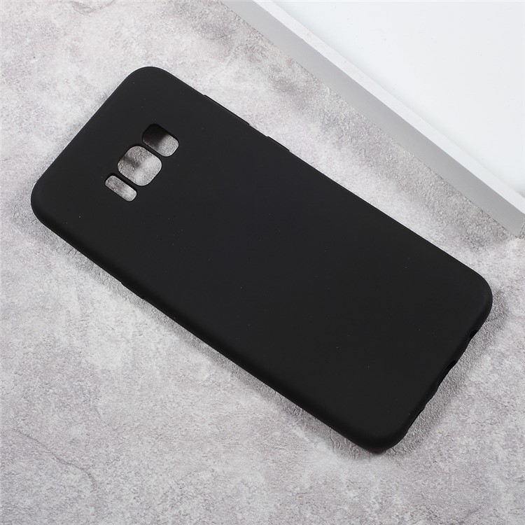 Soft TPU Protection Cell Phone Cover for Samsung Galaxy S8 Plus G955 - Black-2