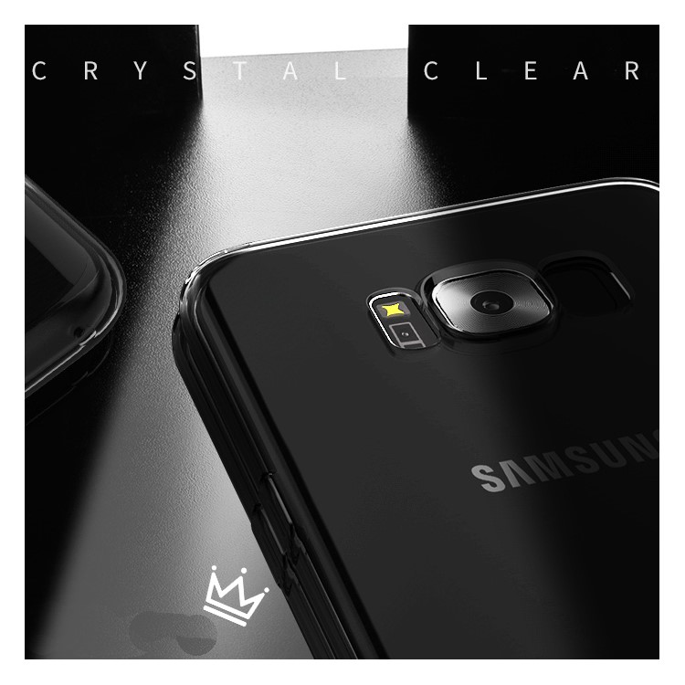 JOYROOM Ultra Thin Clear TPU Mobile Phone Case for Samsung Galaxy S8+ G955 - Transparent-2