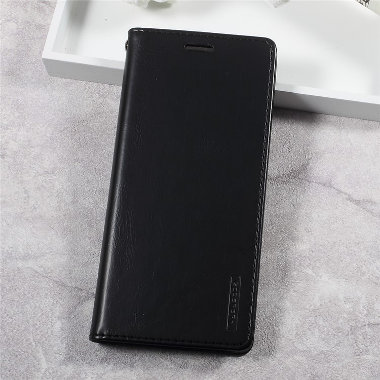 MERCURY GOOSPERY Blue Moon Leather Stand Wallet Mobile Case for Samsung Galaxy S8 Plus G955 - Black-1