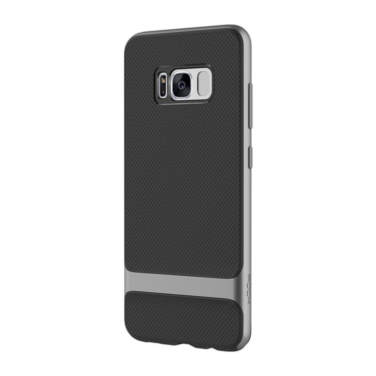 ROCK Royce Series Phone Case for Samsung Galaxy S8 G950 (PC + TPU Hybrid) - Grey-2