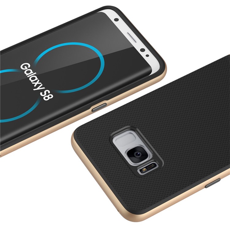 ROCK Royce Series PC TPU Mobile Casing for Samsung Galaxy S8 G950 - Gold-5
