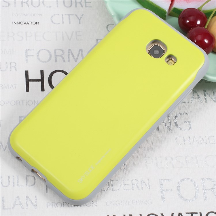 

MERCURY GOOSPERY Sky Slide for Samsung Galaxy A5 (2017) A520 Card Holder PC TPU Combo Case - Green
