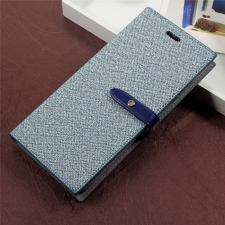 

MERCURY GOOSPERY Milano Diary Wallet Stand Leather Cover for Samsung Galaxy S8 Plus G955 - Blue