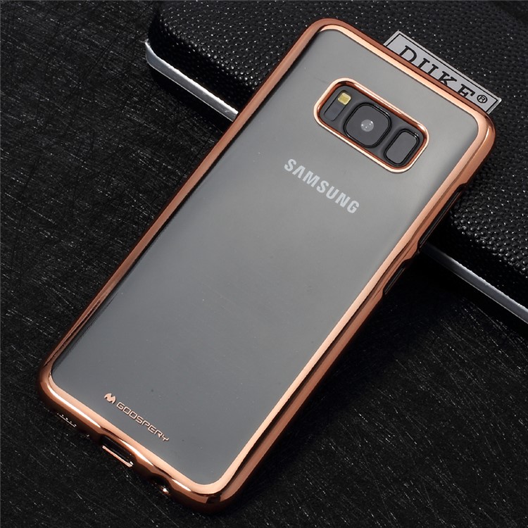

MERCURY GOOSPERY Ring 2 Electroplating TPU Mobile Shell for Samsung Galaxy S8 G950 - Rose Gold