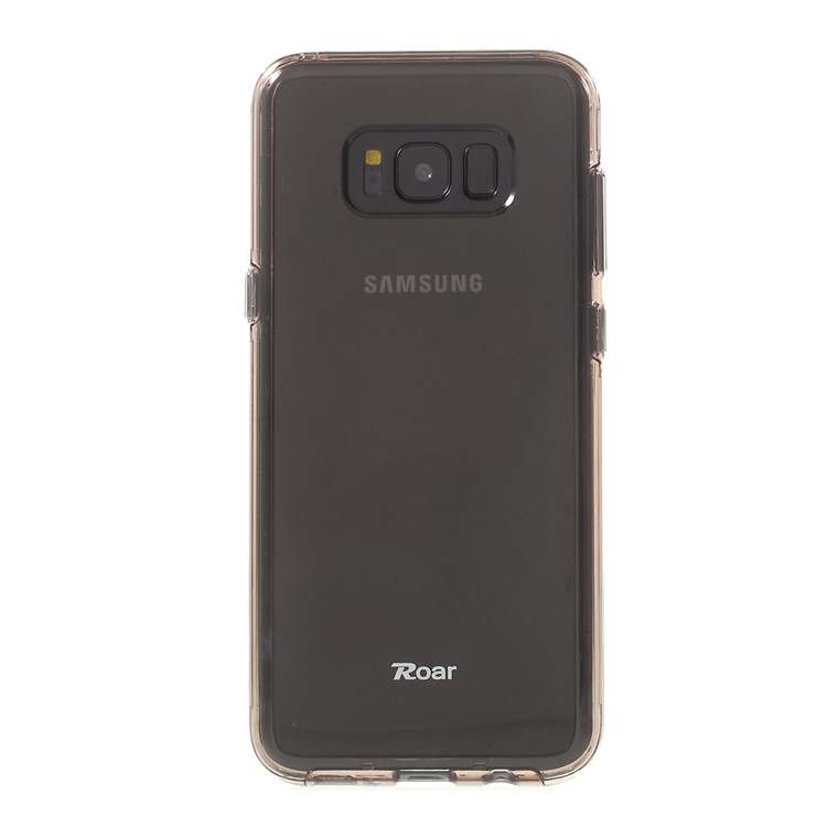 

ROAR KOREA Combo Cell Phone Cover (TPU Bumper + PC Back Plate) for Samsung Galaxy S8 Plus G955 - Grey
