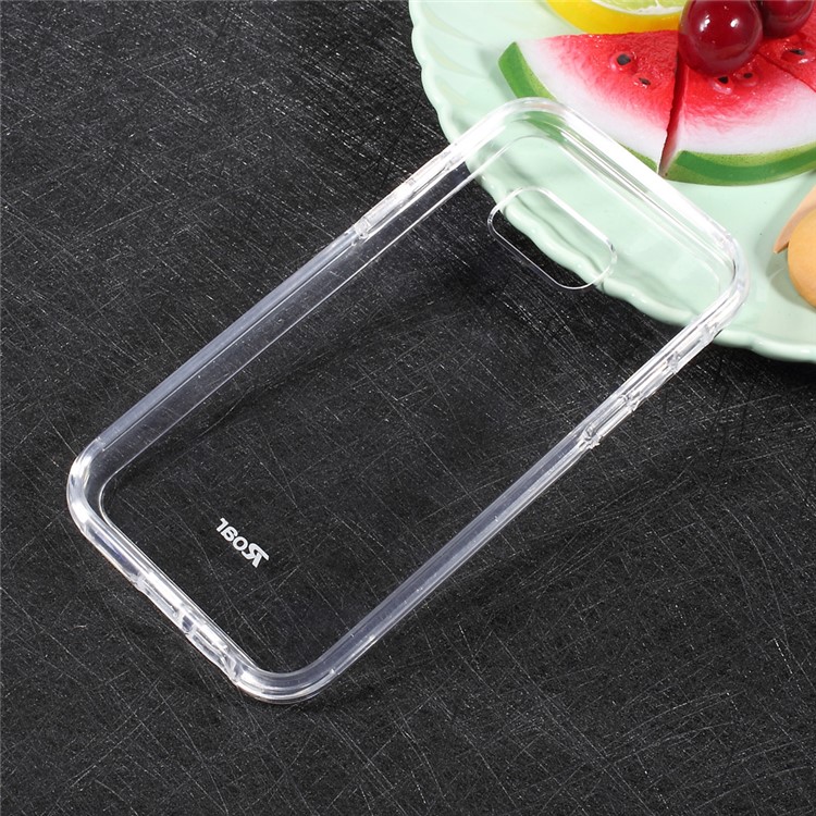 ROAR KOREA Hybrid 2-in-1 TPU Bumper + Hard PC Back Phone Casing for Samsung Galaxy A5 (2017) - Transparent-2