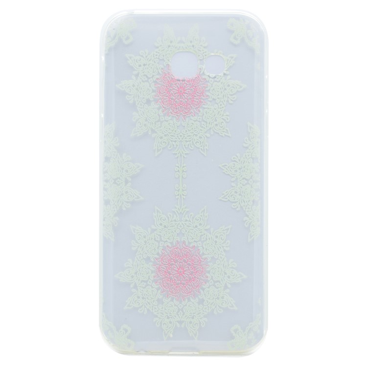Pattern Printing Soft TPU Case for Samsung Galaxy A5 (2017) SM-A520F - Flowers Pattern-1