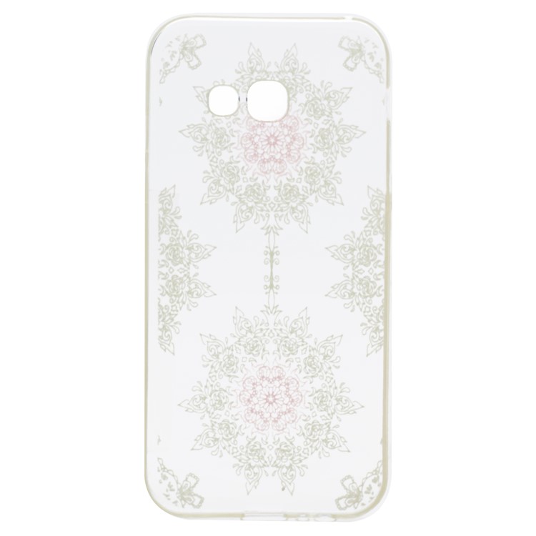 Pattern Printing Soft TPU Case for Samsung Galaxy A5 (2017) SM-A520F - Flowers Pattern-4