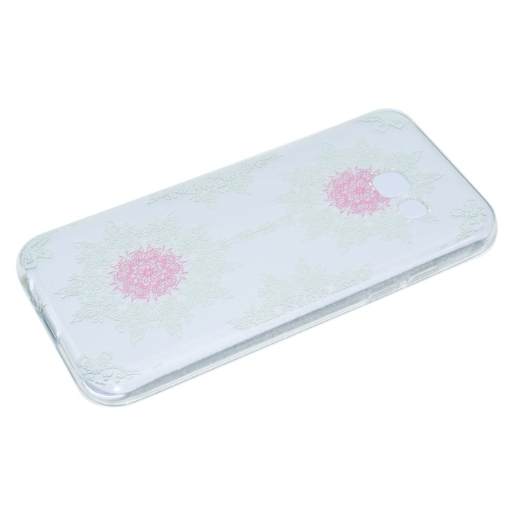 Pattern Printing TPU Case for Samsung Galaxy A3 (2017) - Flowers Pattern-2