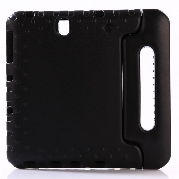 For Samsung Galaxy Tab S3 9.7-inch Shockproof Kids Friendly EVA Foam Case with Handle Stand - Black-1