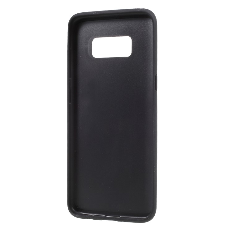 XO Crocodile Texture PU Leather Coated PC + TPU Hybrid Case for Samsung Galaxy S8 G950 - Black-5