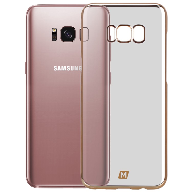 MOMAX Splendor Plated Hard PC Case for Samsung Galaxy S8 SM-G950 - Gold-2