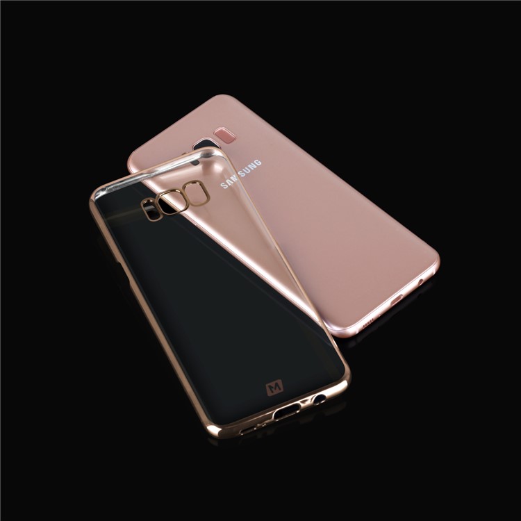 MOMAX Splendor Plated Hard PC Case for Samsung Galaxy S8 SM-G950 - Gold-9