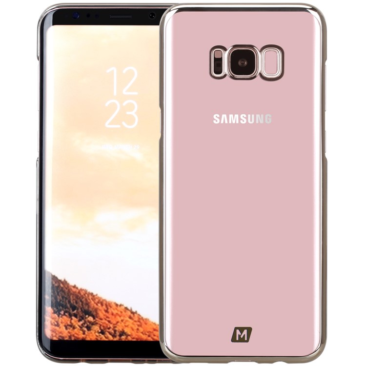 MOMAX Splendor Plated Hard PC Case for Samsung Galaxy S8+ SM-G955 - Gold-2