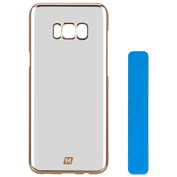 MOMAX Splendor Plated Hard PC Case for Samsung Galaxy S8+ SM-G955 - Gold-8