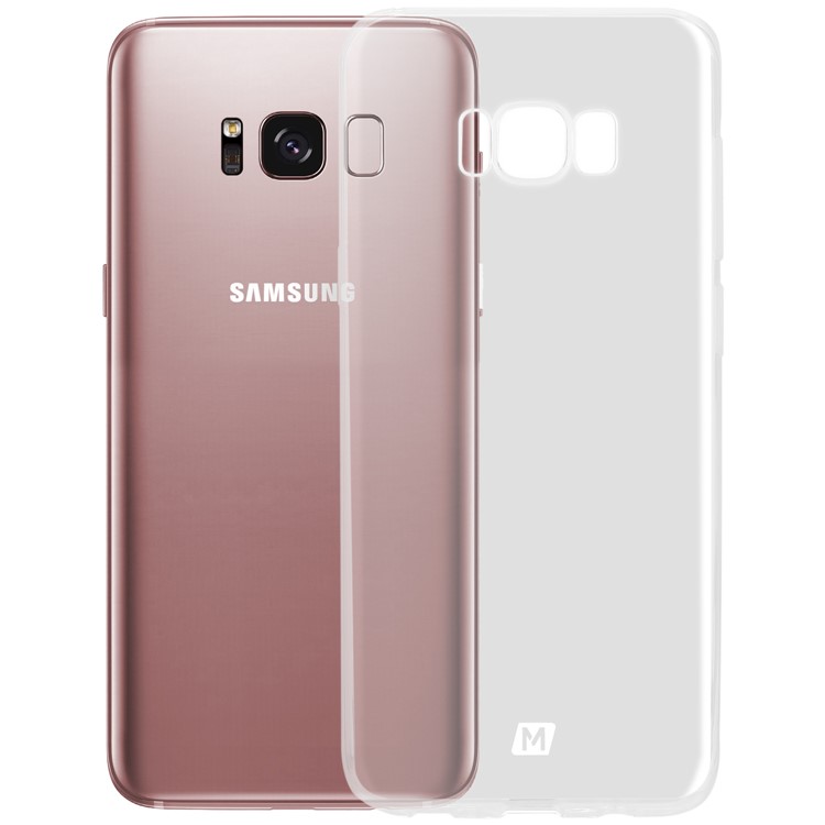 MOMAX 0.6mm Ultra-thin Transparent TPU Phone Case for Samsung Galaxy S8+ SM-G955 - Transparent-2