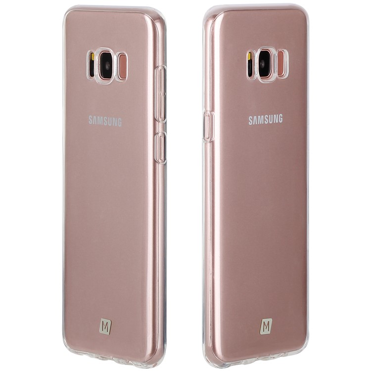 MOMAX 0.6mm Ultra-thin Transparent TPU Phone Case for Samsung Galaxy S8+ SM-G955 - Transparent-6