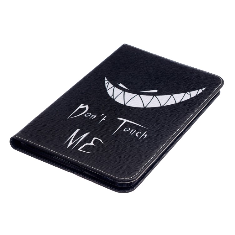 For Samsung Galaxy Tab E 8.0 T375 T377 Patterned Leather Wallet Tablet Case - Do Not Touch Me-5