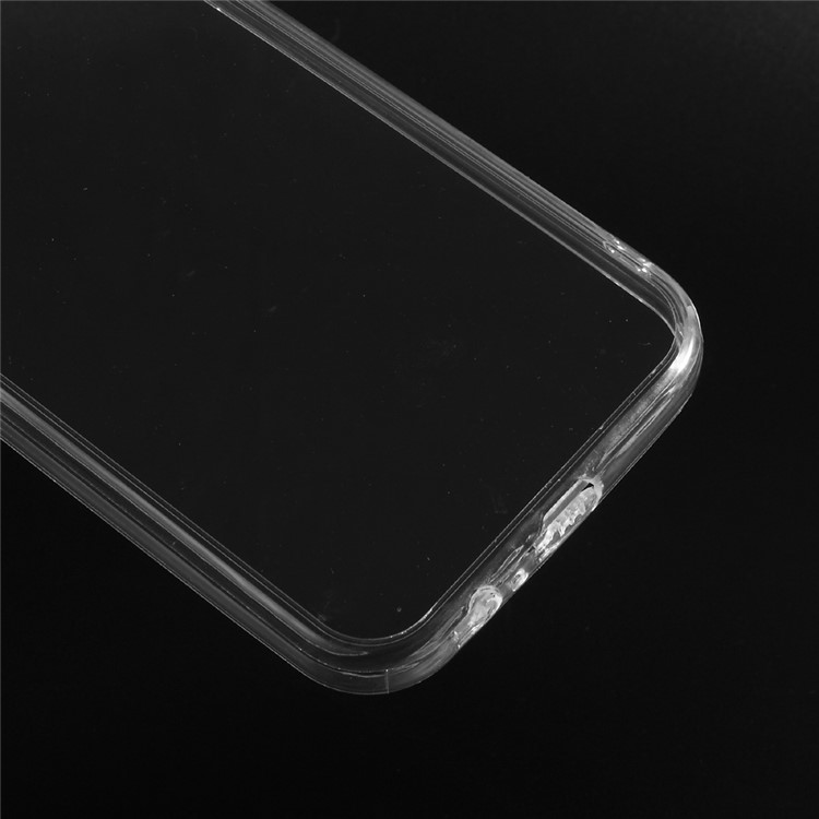 Acrylic Back Cover with Soft TPU Edge Combo Phone Casing for Samsung Galaxy A5 (2017) - Transparent-5
