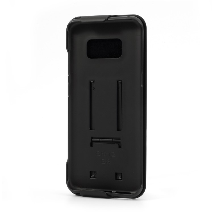 2 in 1 Rotary Clip Belt Stand Holster Slide Hard Phone Shell for Samsung Galaxy S8 Plus G955-12