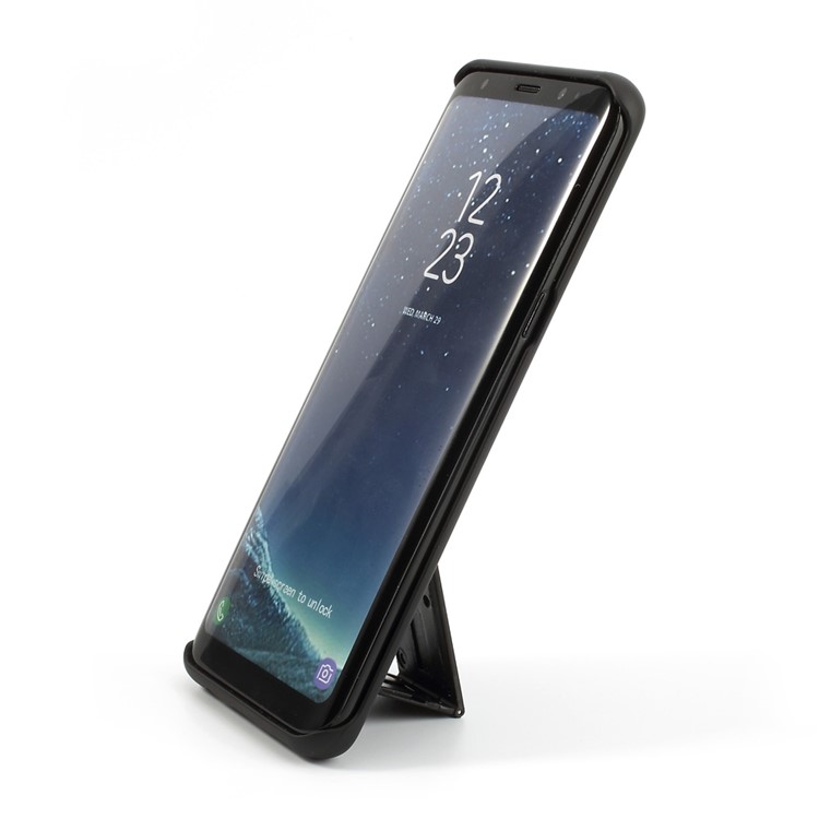 2 in 1 Rotary Clip Belt Stand Holster Slide Hard Phone Shell for Samsung Galaxy S8 Plus G955-8