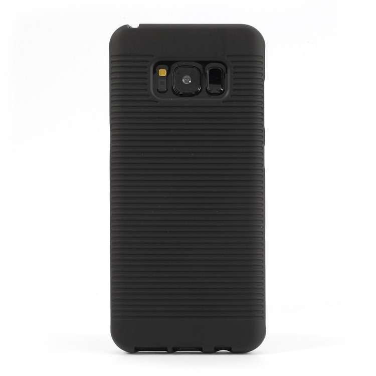 Horizontal Stripes Belt Clip Holster Hard Case with Kickstand for Samsung Galaxy S8 G950-7