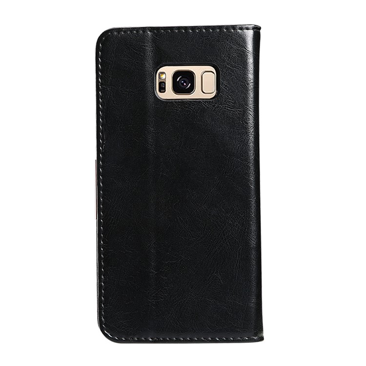 KALAIDENG Royal II Wallet Genuine Leather Case for Samsung Galaxy S8 Plus G955 - Black-5