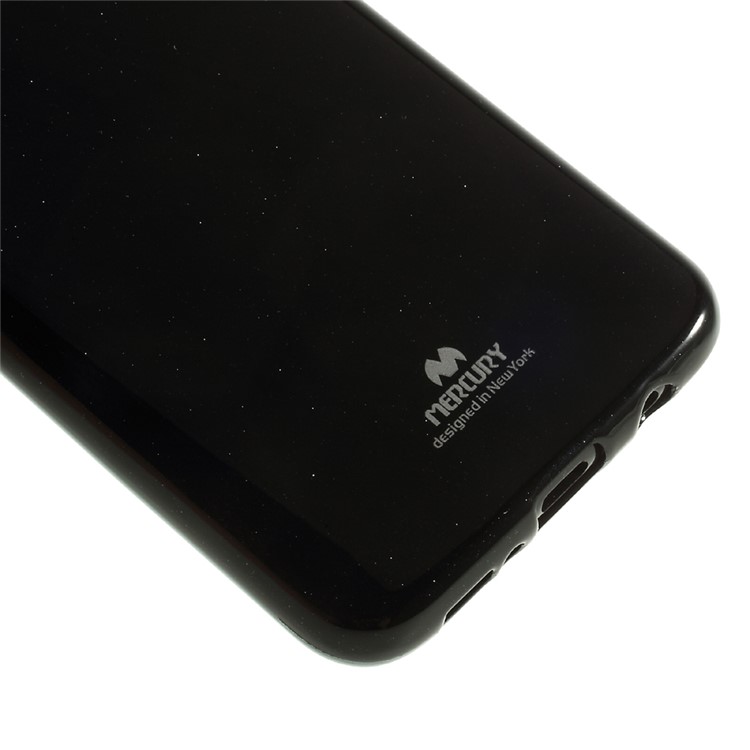 NEWSETS MERCURY Flash Powder TPU Mobile Phone Cover for Samsung Galaxy S8 G950 - Black-4