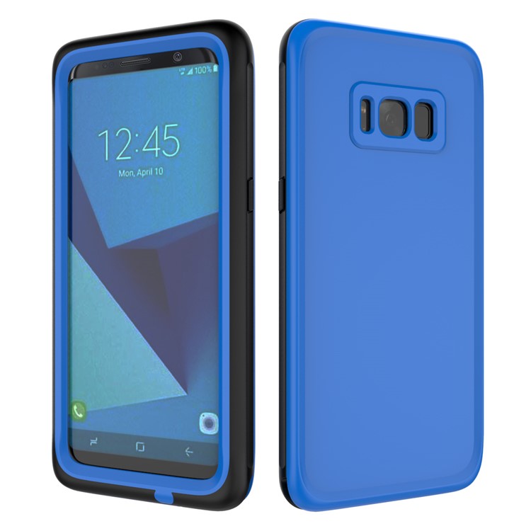 2-Meter Waterproof Phone Dive Case for Samsung Galaxy S8 G950 with Responsive Buttons - Blue-1