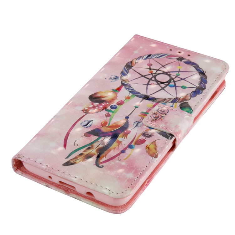 Pattern Printing Light Spot Decor Leather Stand Case for Samsung Galaxy J5 (2017) - Colorful Dream Catcher-4